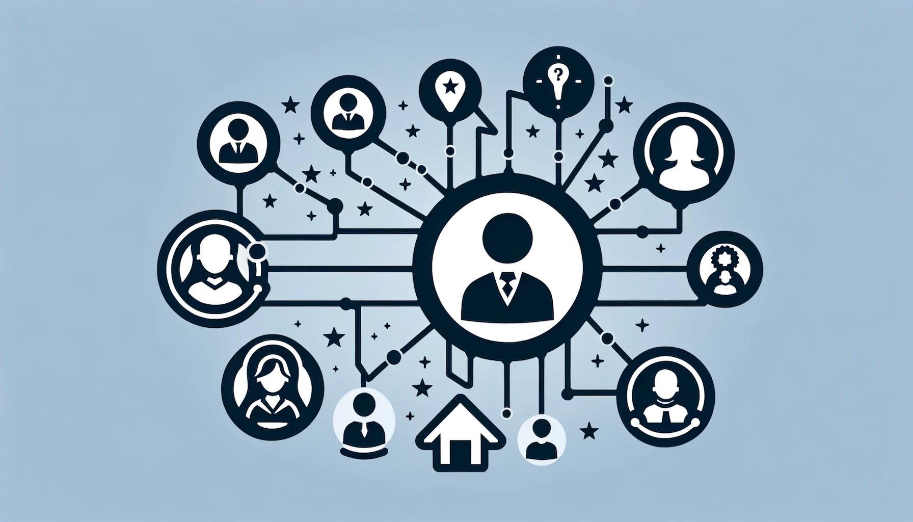 concept du marketing d'influence pour une petite entreprise
