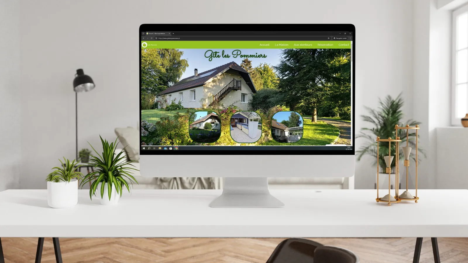 IMAGE - CREATION SITE WEB VUE ORDINATEUR